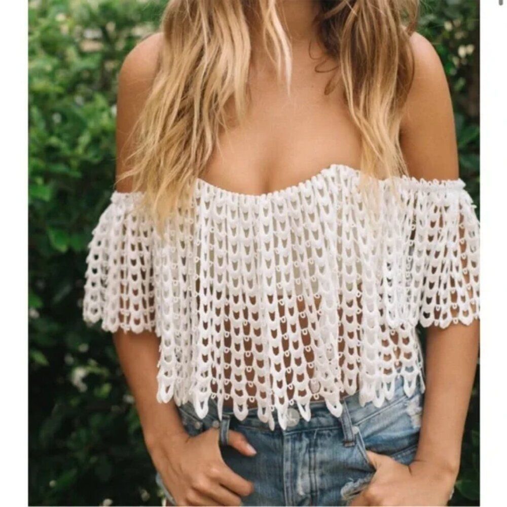 Stone Cold Fox Holy Tube Top 1 - S